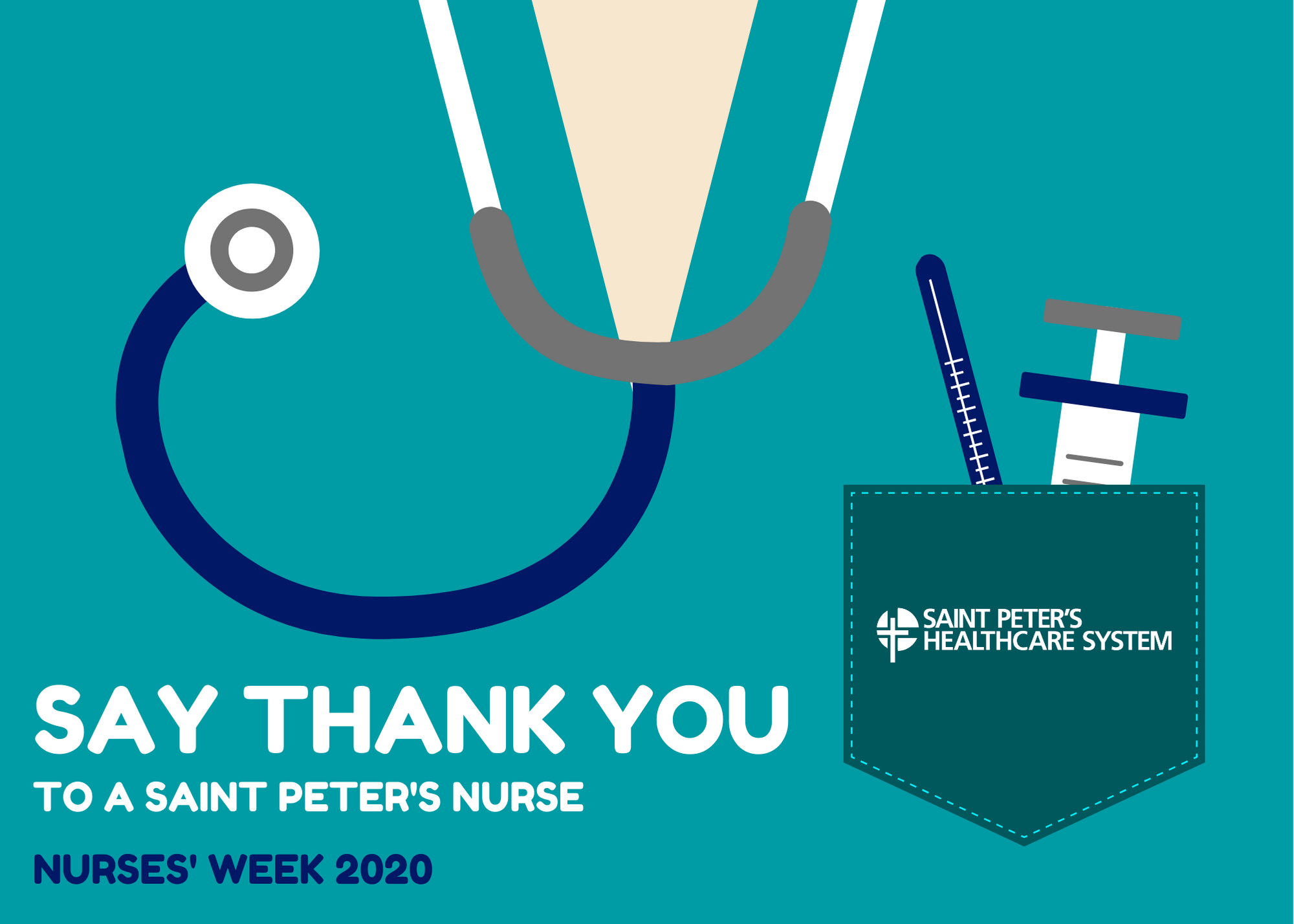 nurse saying thank you